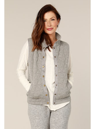 Mododoc Quilted Bomber Vest