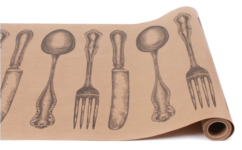 Cutlery on Kraft Runner