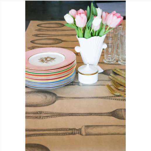 Cutlery on Kraft Runner