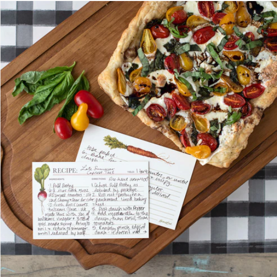 Farmer's Market Recipe Card