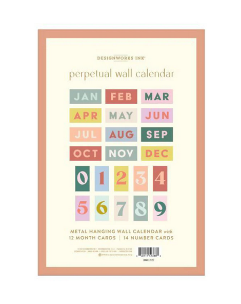 Perpetual Wall Calendar