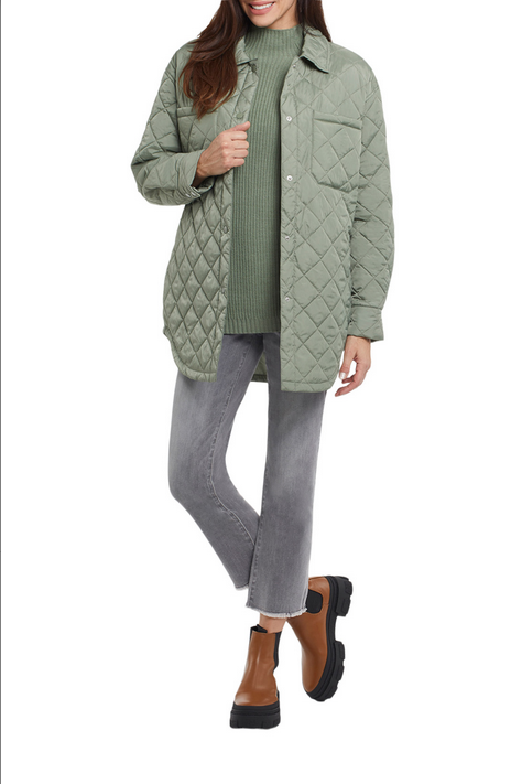 Tribal Quilted Shacket