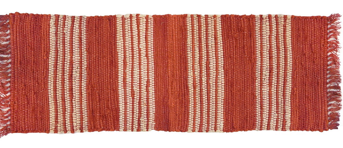 Augusta Red Rag Rug