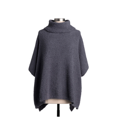 Cozy Knit Cowl Poncho