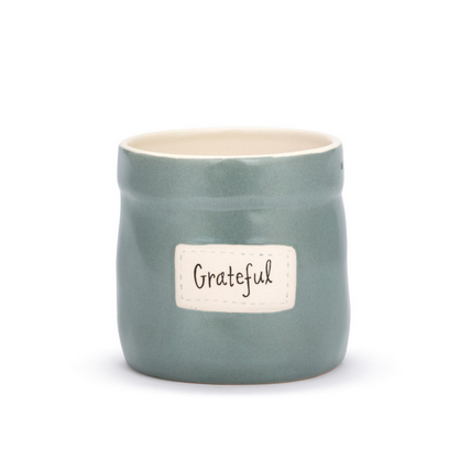 Plant Kindness Cachepot - Grateful