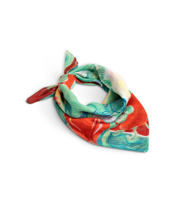 ArtLifting Neckerchief - Floral Stripes