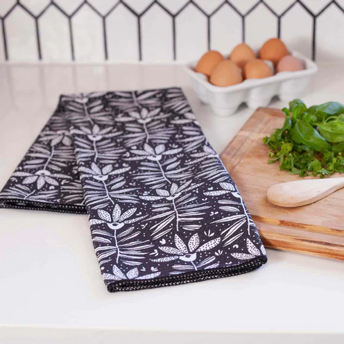 Iris Blu Kitchen Tea Towel