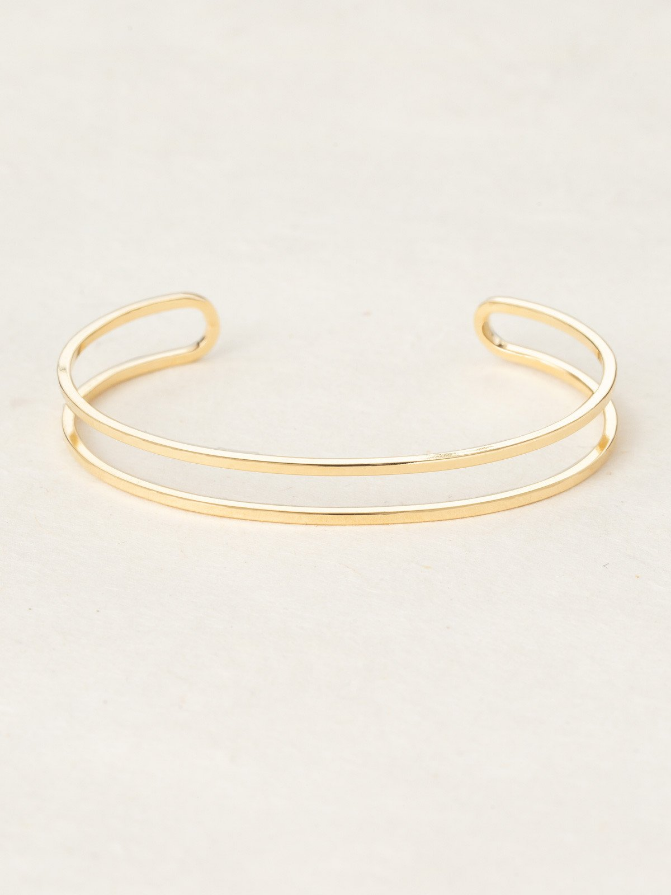 Holly Yashi Odette Narrow Split Cuff Bracelet