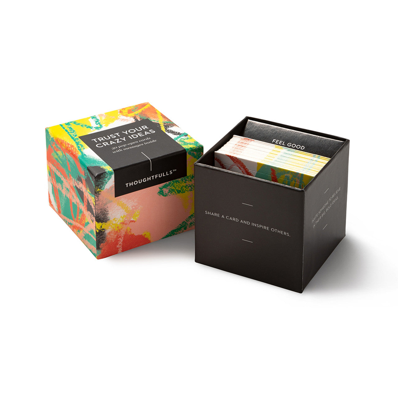 Trust Your Crazy Ideas ThoughtFulls Pop-Open Cards