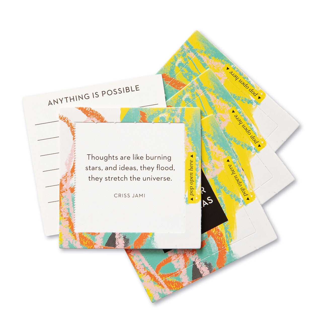 Trust Your Crazy Ideas ThoughtFulls Pop-Open Cards