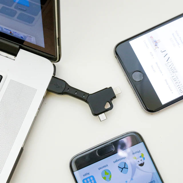 2 In 1 USB Keychain