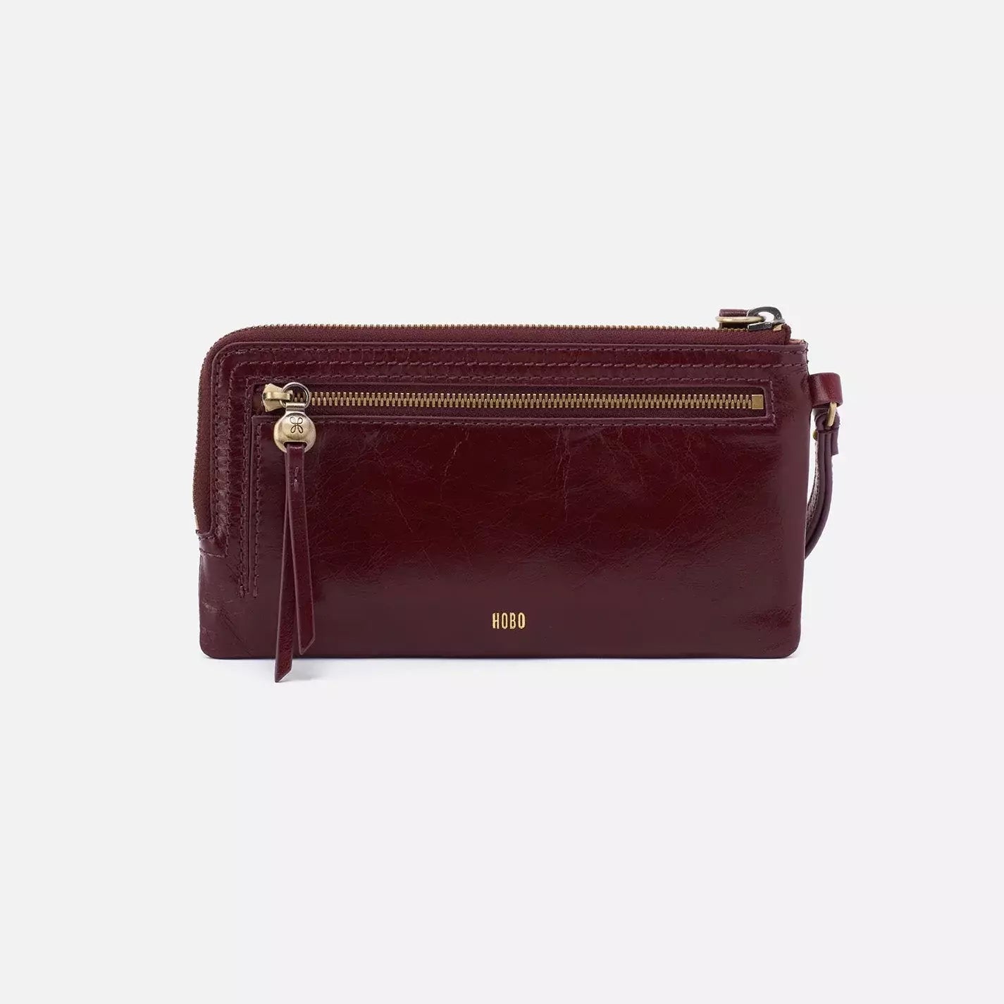 Hobo Mila Wristlet Merlot