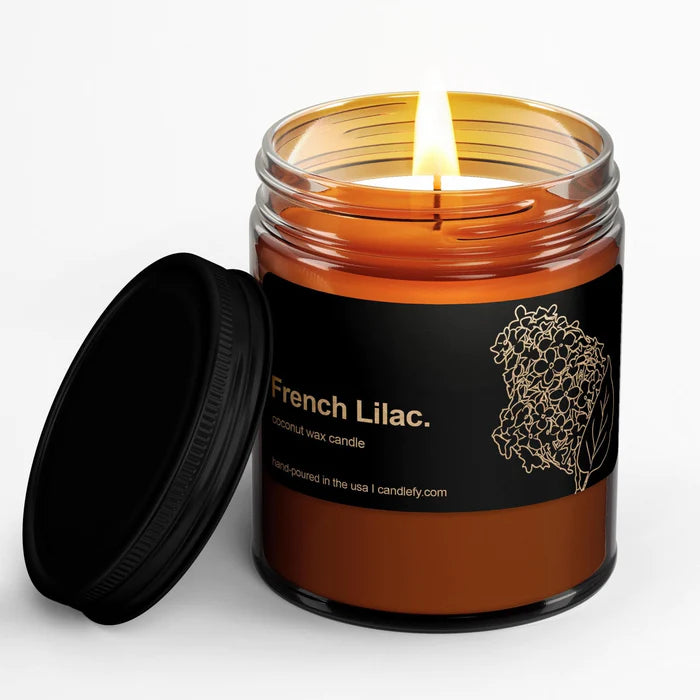Botanical Spa Candle: French Lilac