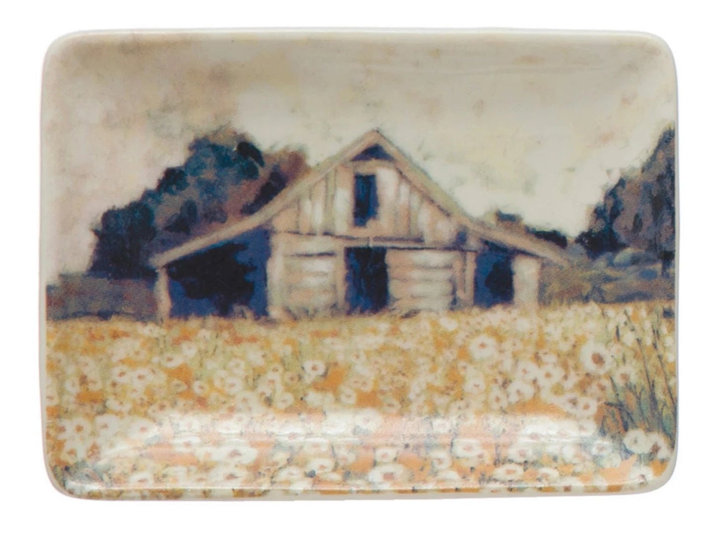 Farm Scene Stoneware Dishes