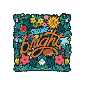 Shine Bright Vinyl Sticker