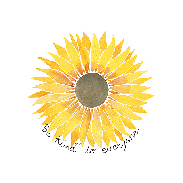 Be Kind To Everyone Vinyl Sticker