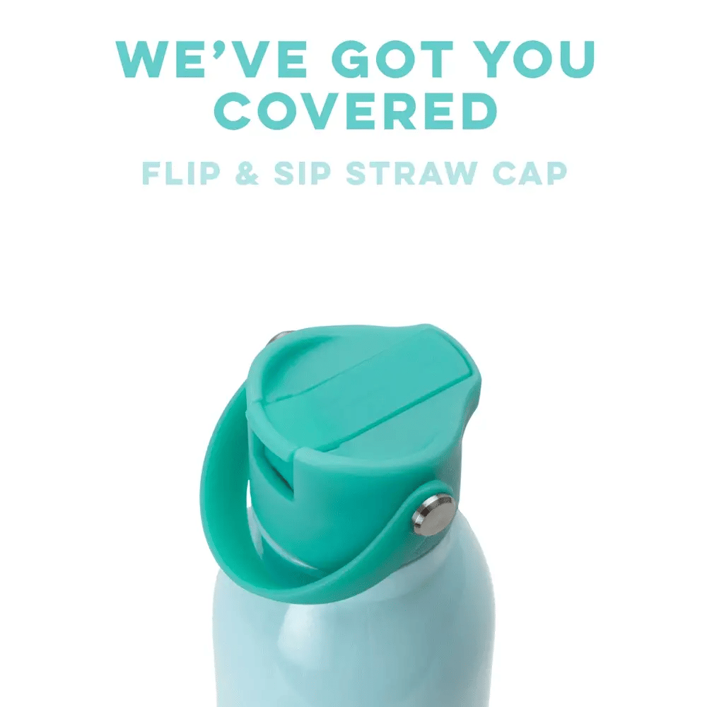 Swig Oh Happy Day Flip + Sip Water Bottle (20oz)