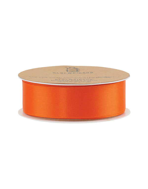 Renew Satin Tangerine Ribbon