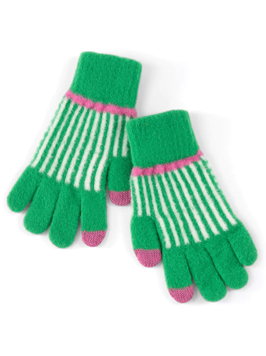 Shiraleah Bowie Touchscreen Gloves Green