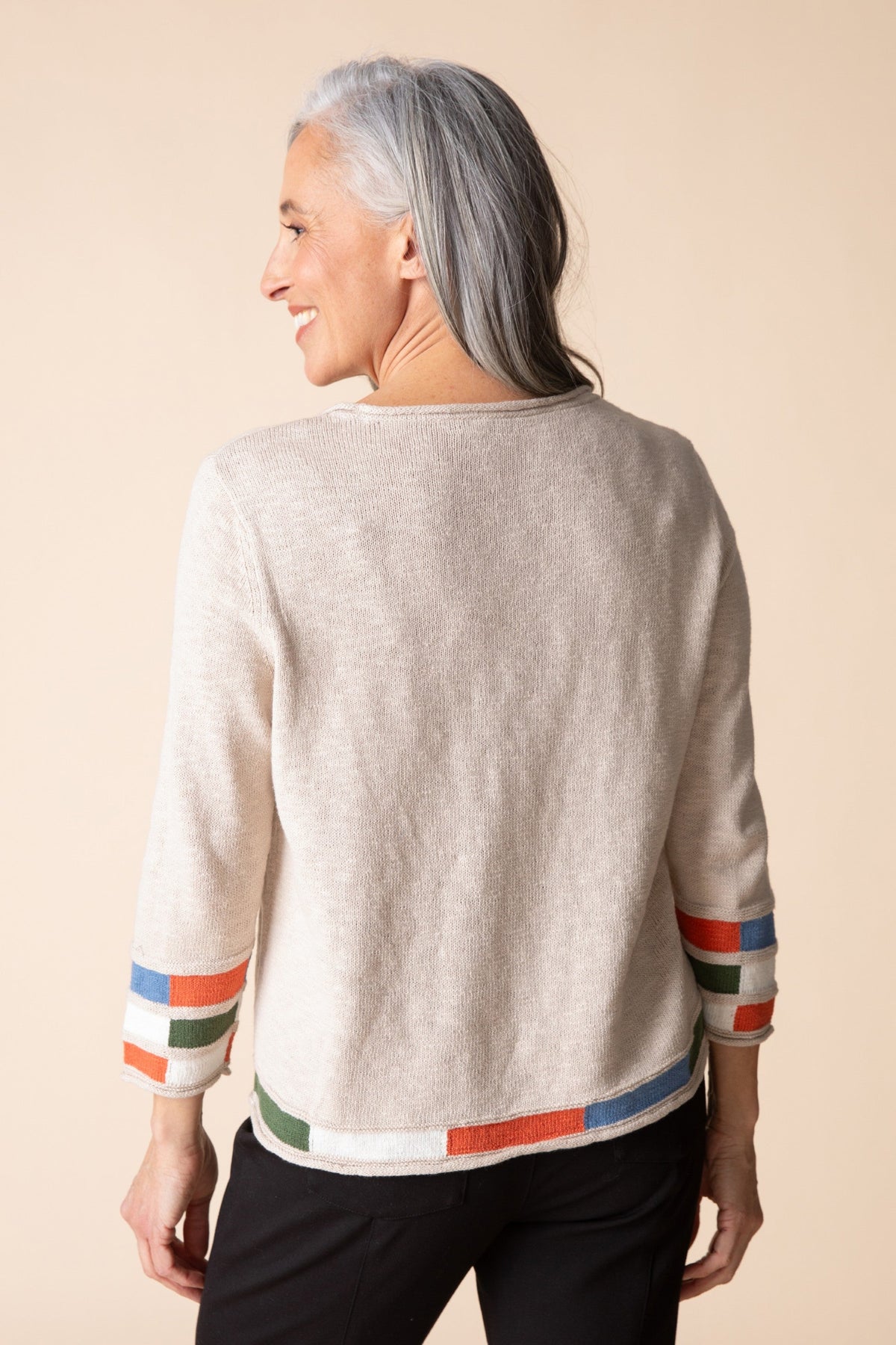 Habitat Autumn Cotton Mosaic Pullover