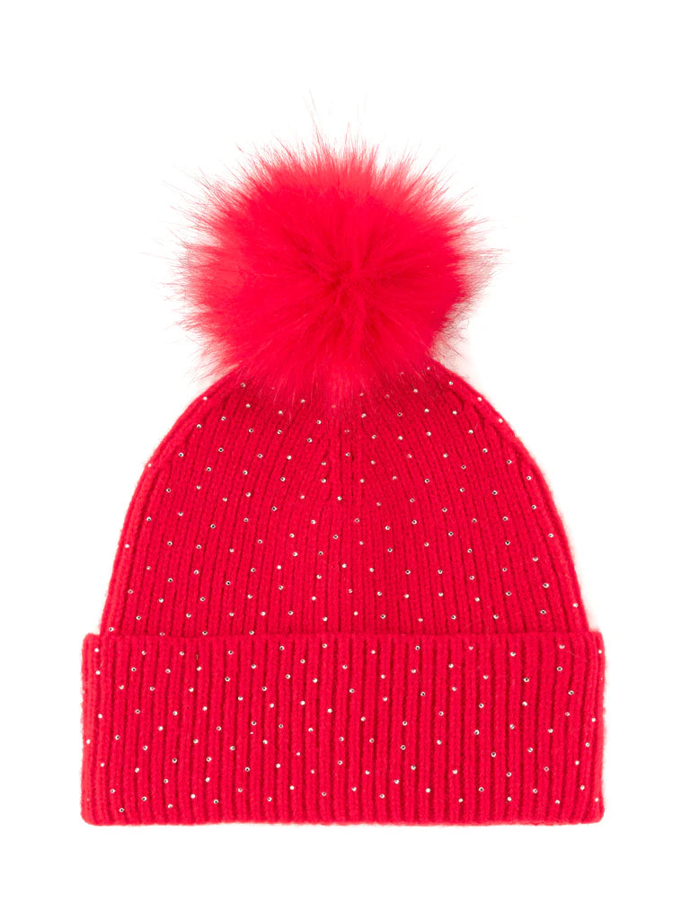 Shiraleah Natalia Beanie Red