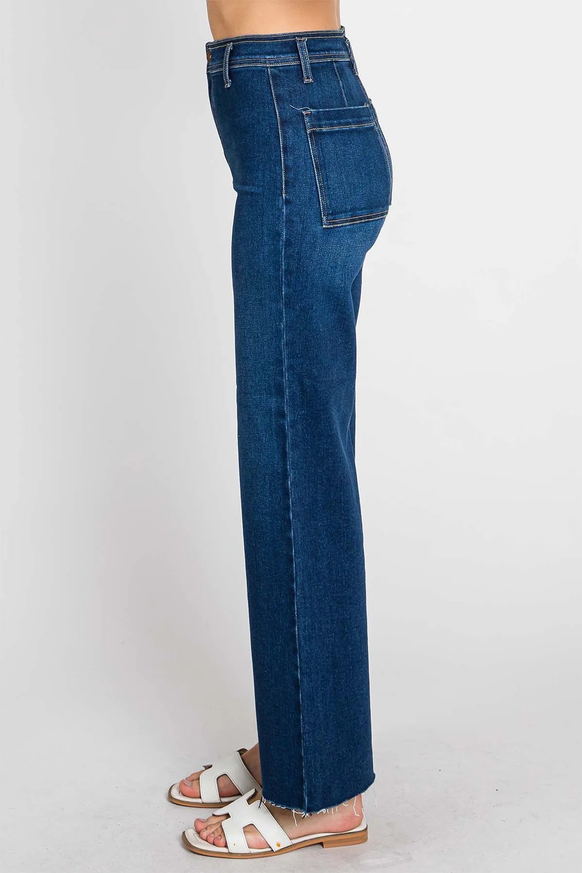 L.T.J. High Rise A Line Jean