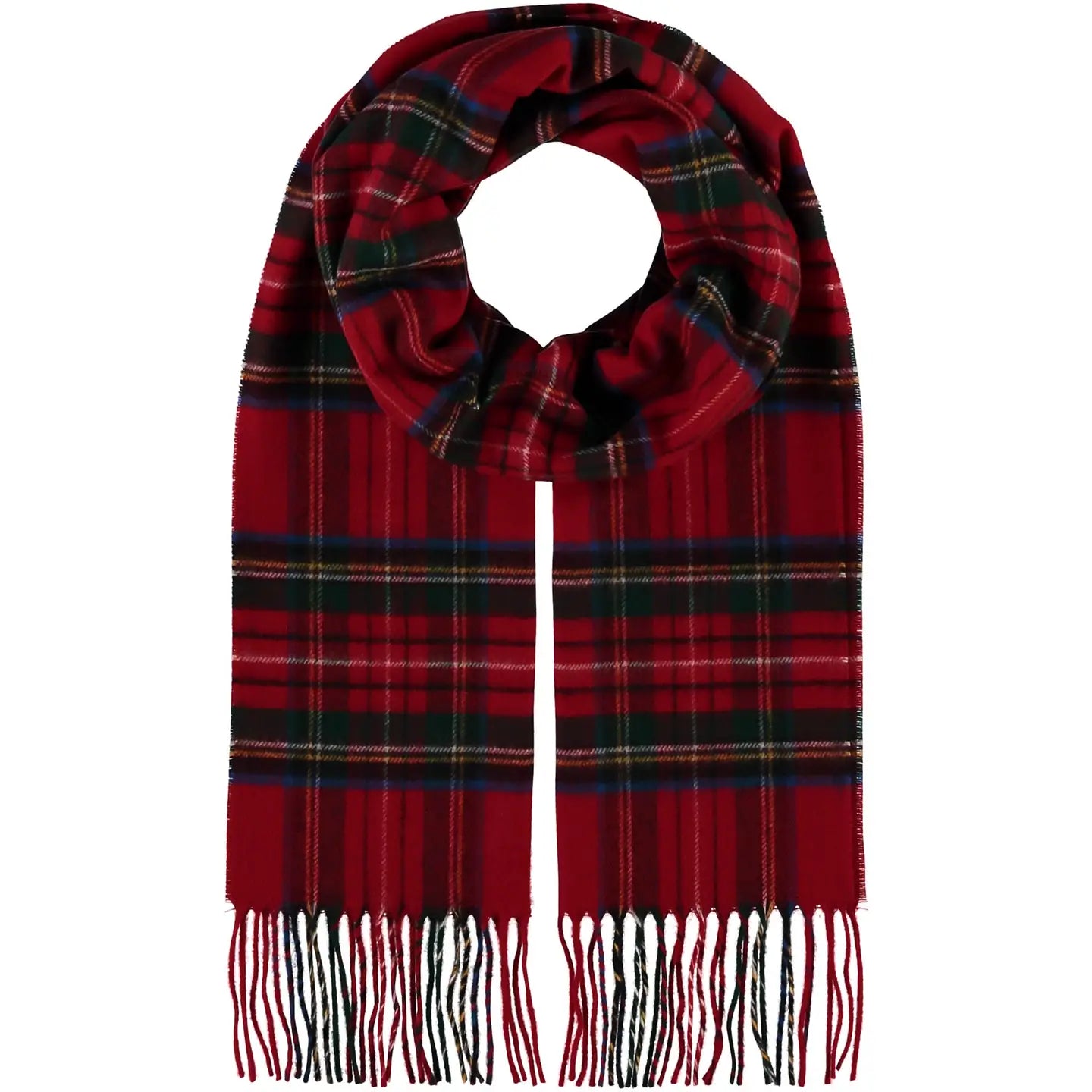 Fraas Traditional Tartan Cashmink Scarf