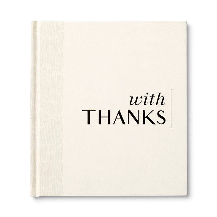 With Thanks - Gratitude Gift Book