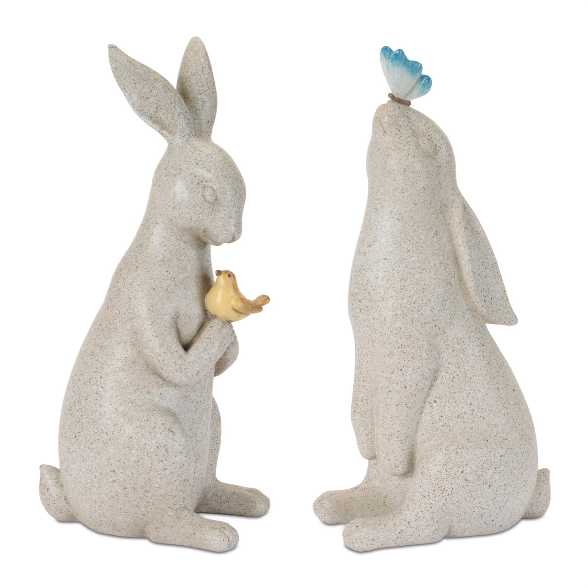 Rabbit With Bird Or Butterfly