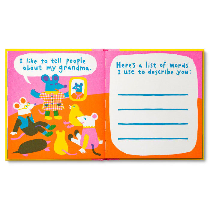 Grandma, I Made You A Book: A Fill-In Book Kids Get to Create