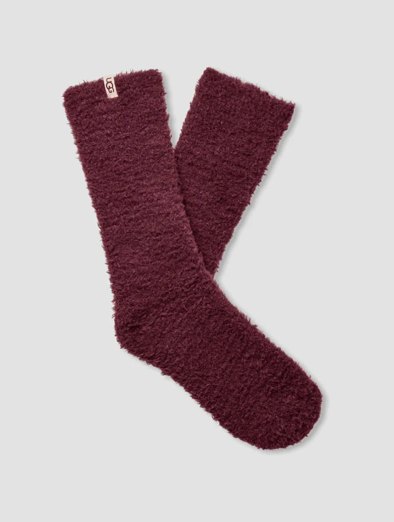 UGG Teddi Cozy Crew Socks Wild Grape