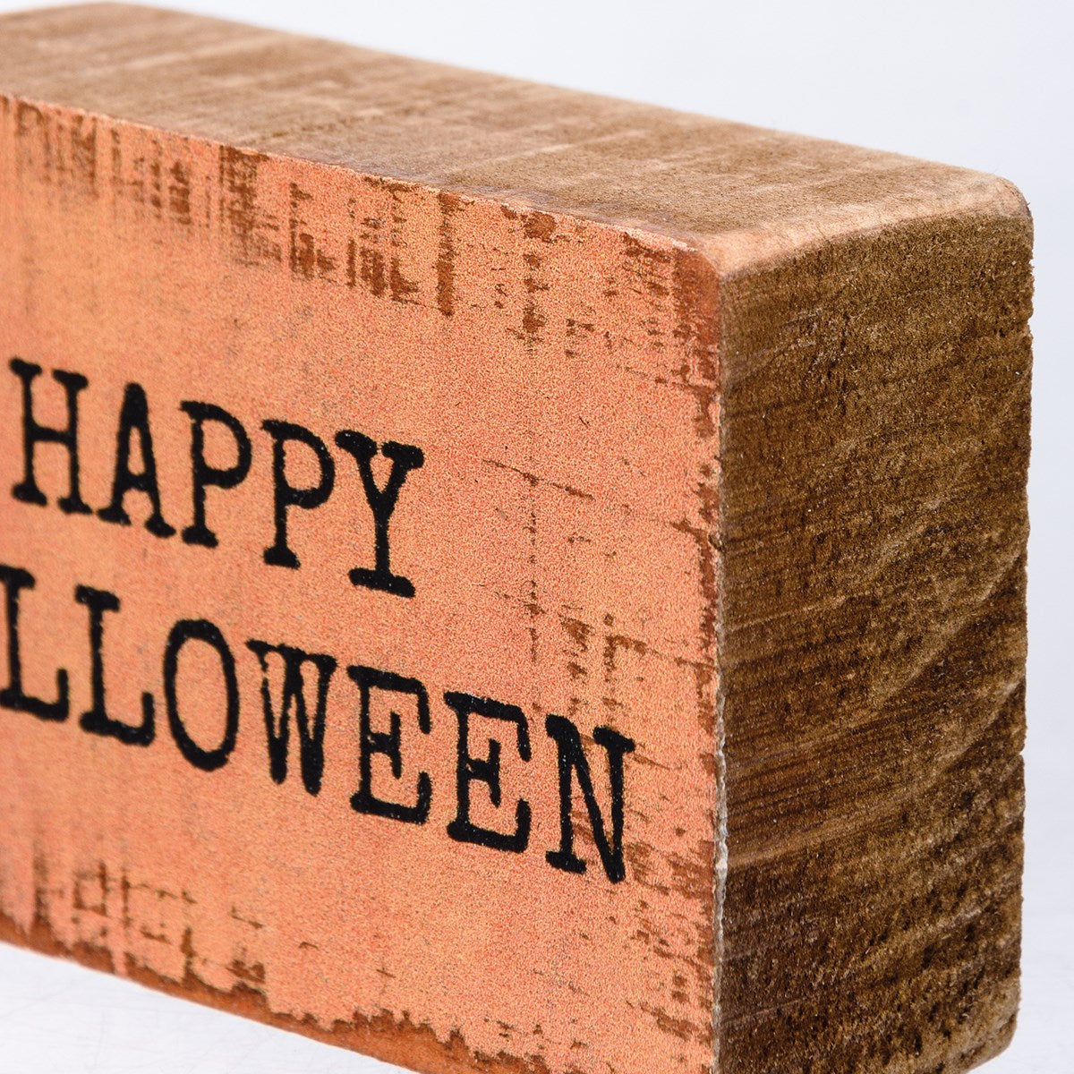 Happy Halloween Block Sign