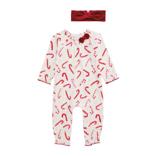 Candy Cane Baby Bodysuit