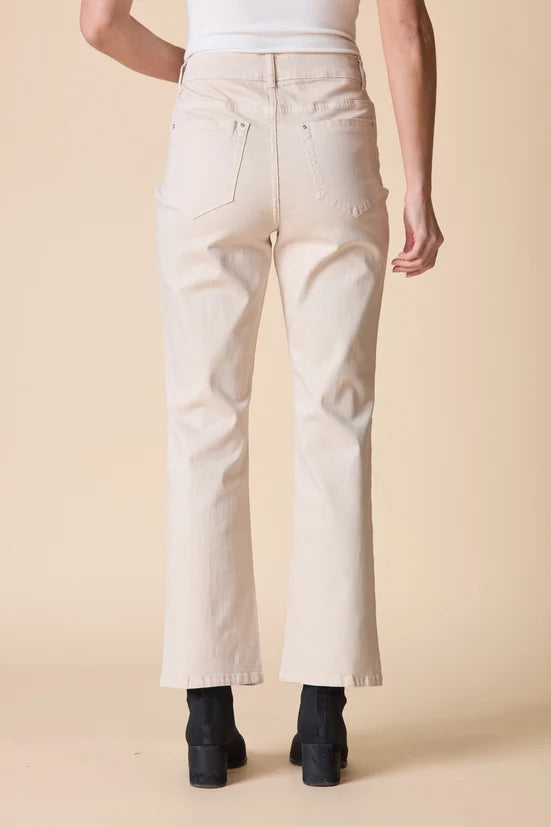 Habitat Seamed Ankle Flare Stretch Denim Jean