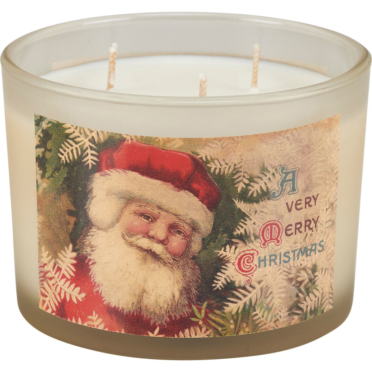 Vintage Santas Candles