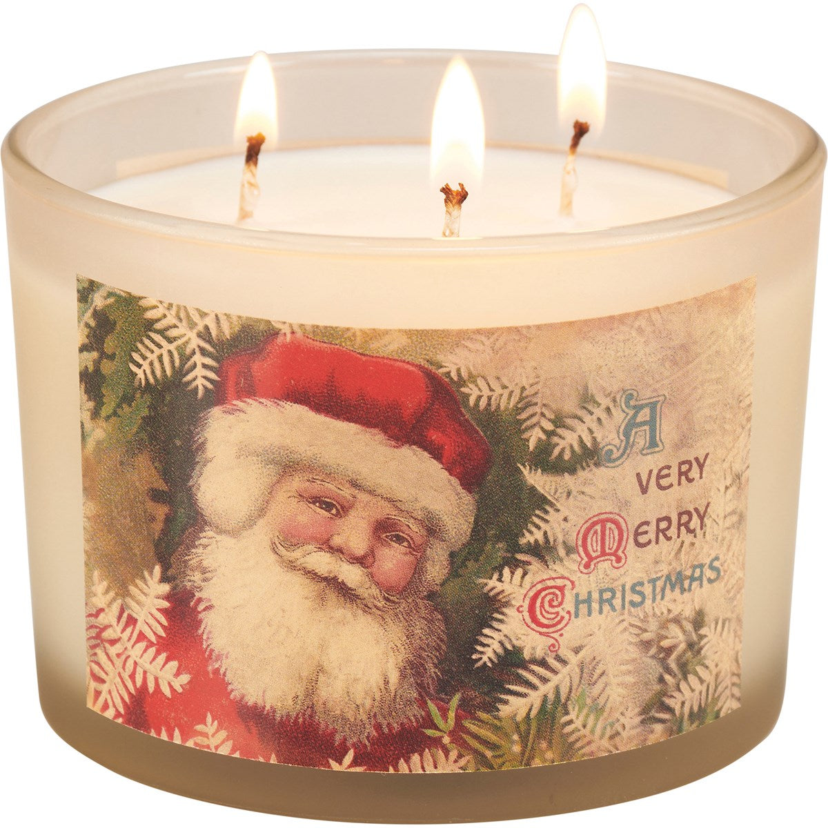 Vintage Santas Candles