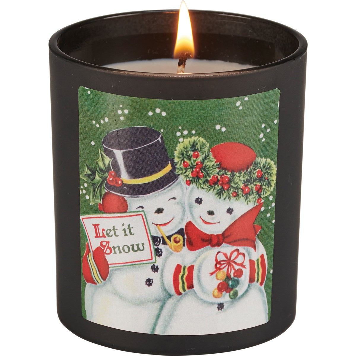 Snowy Friends Candles