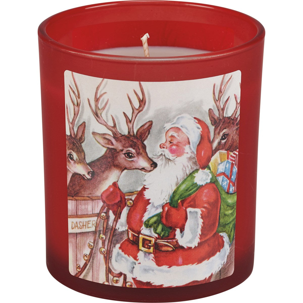 Santa's Reindeer Candles