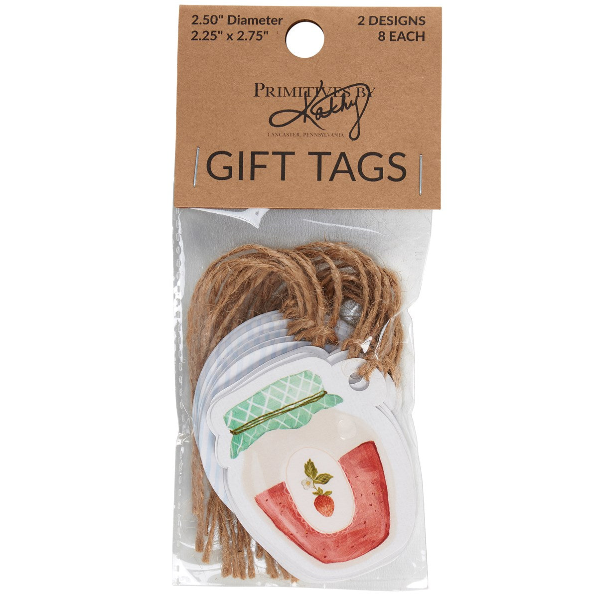 Strawberry Gift Tag Set