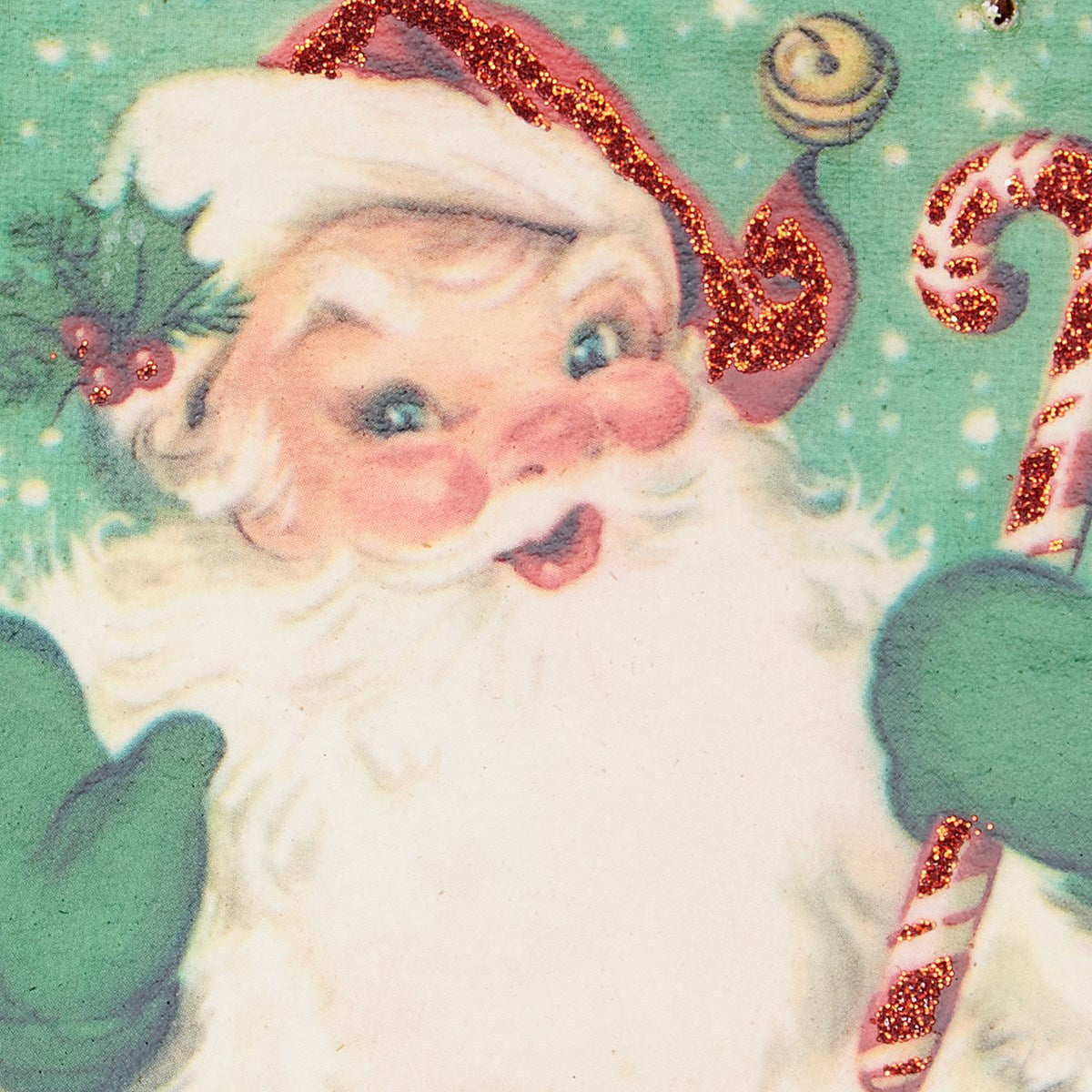 Retro Santa Ornaments