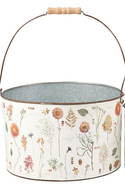 Floral Study Bucket