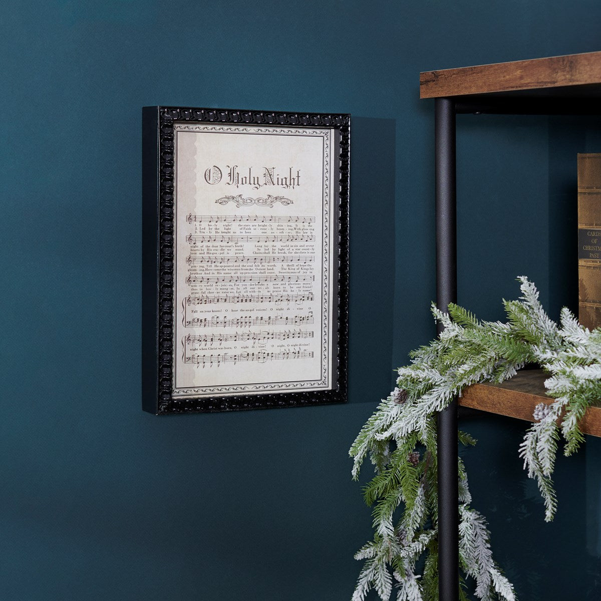 O Holy Night Inset Box Sign