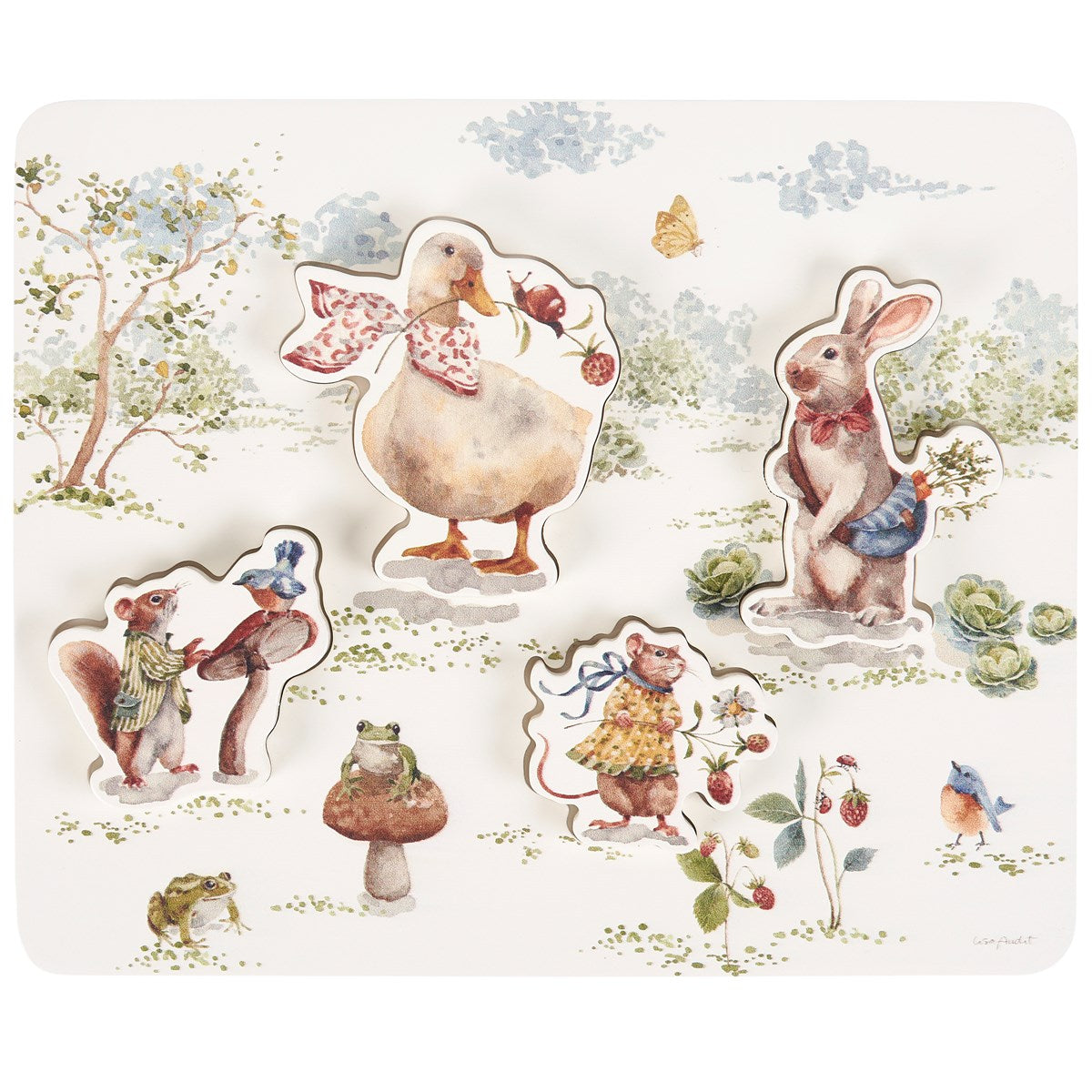 Garden Friends Chunky Puzzle