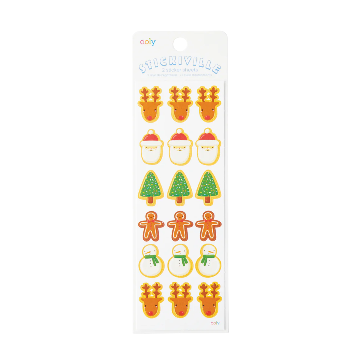 Stickiville Christmas Cookies Stickers