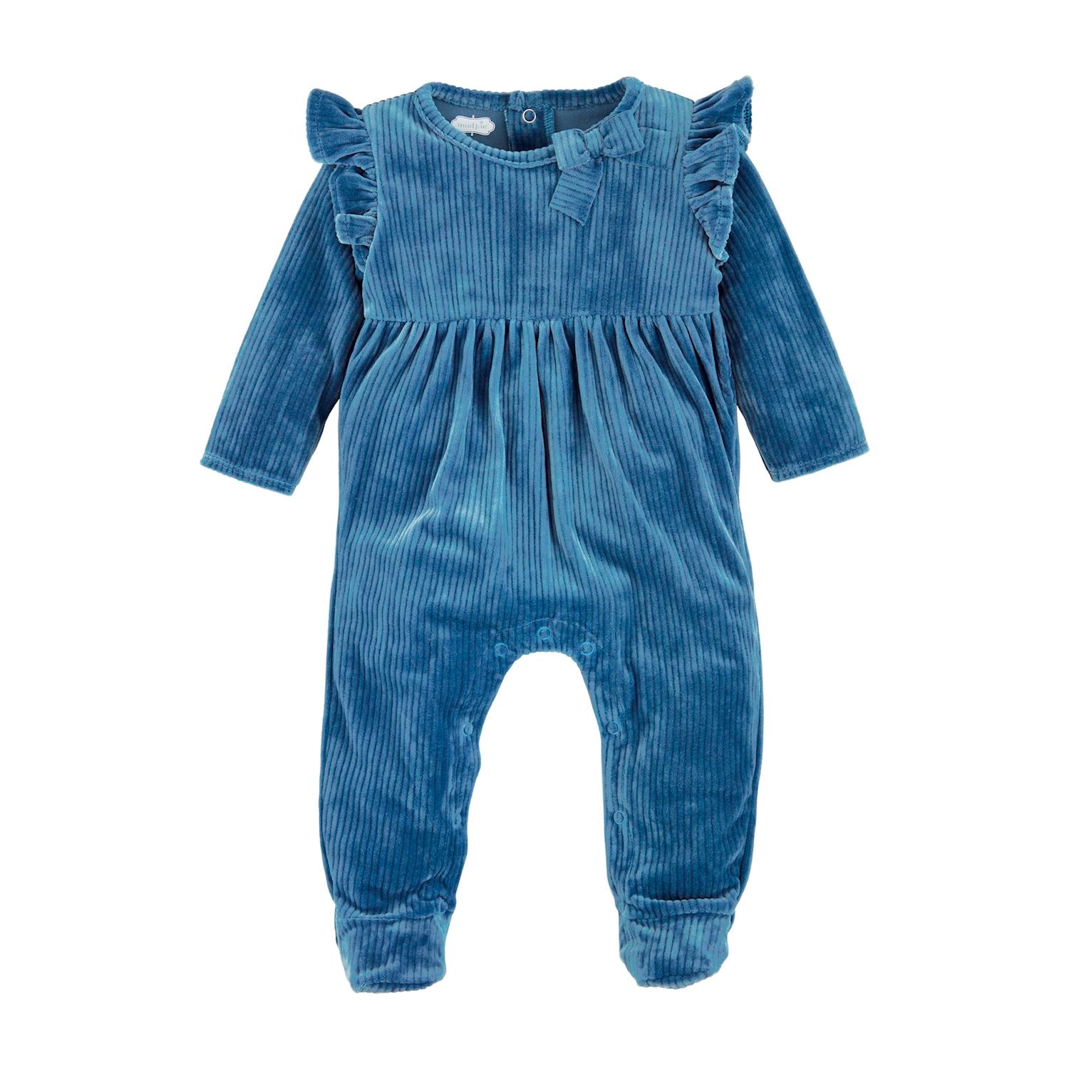Blue Velour Sleeper