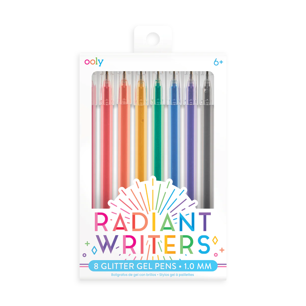 Ooly - Radiant Writers 8 Glitter Gel Pens