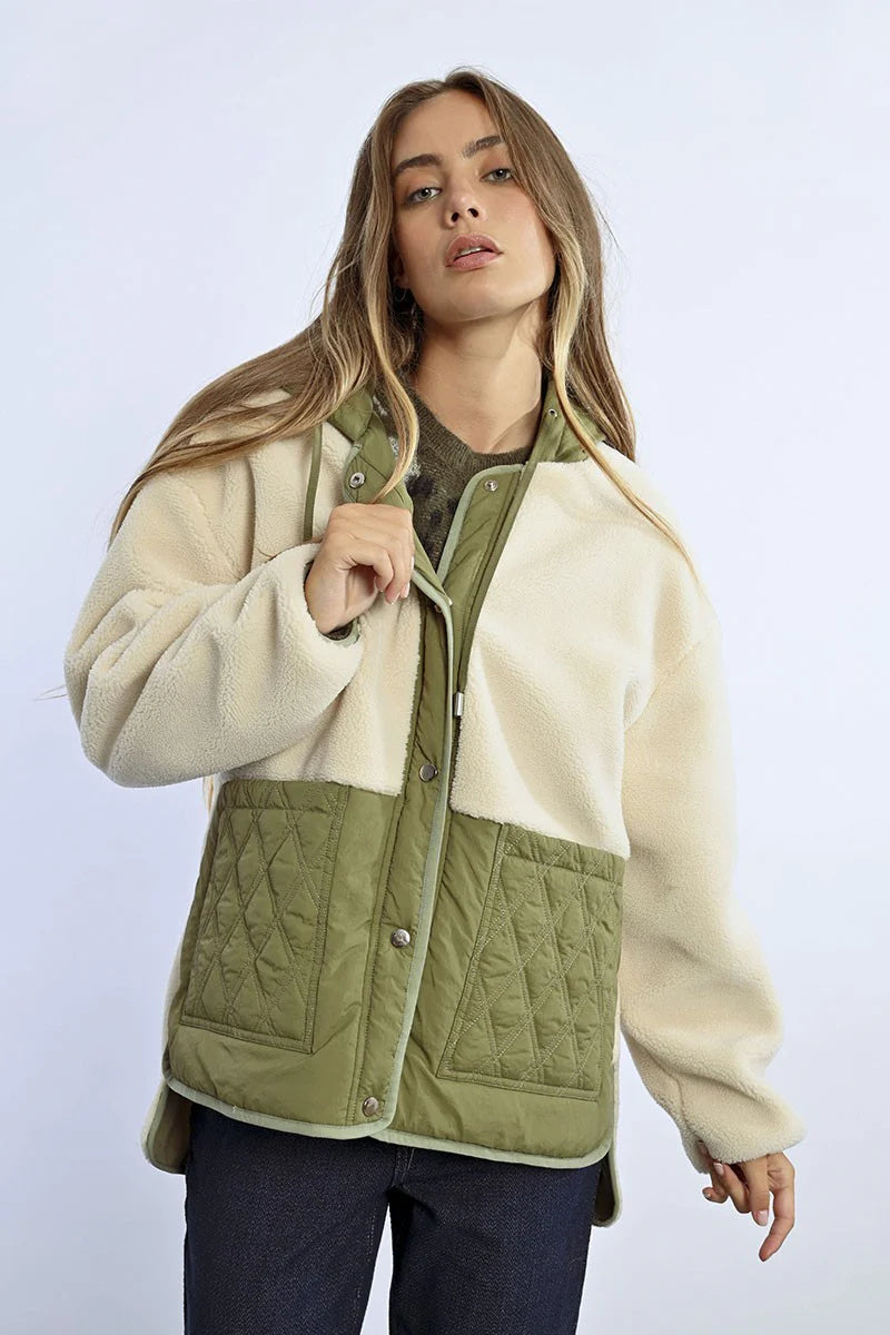 Molly Bracken Faux Sheep Parka