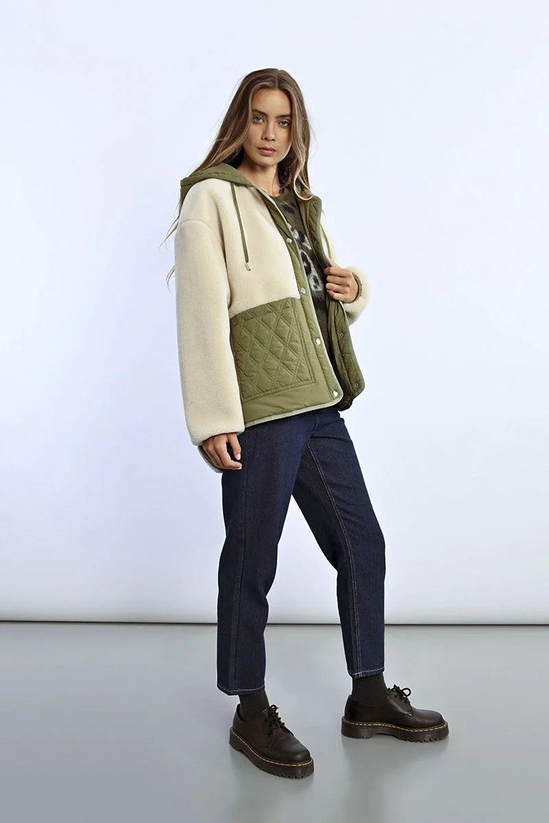 Molly Bracken Faux Sheep Parka