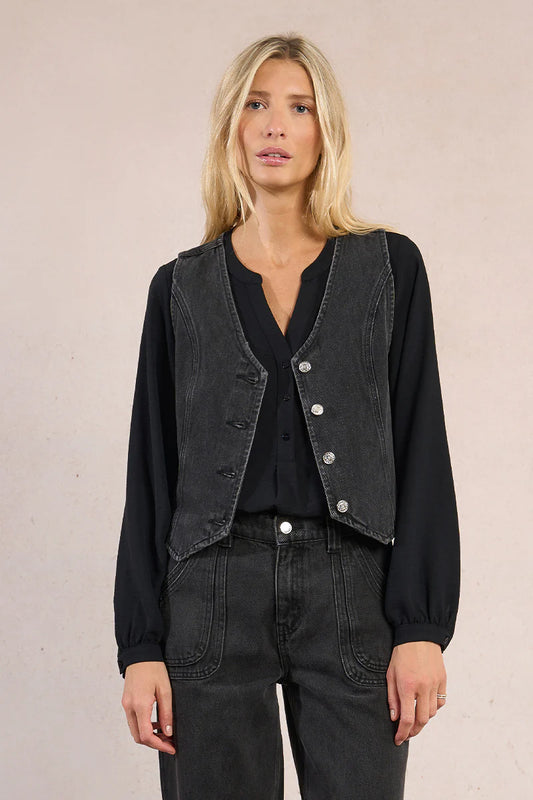 Molly Bracken Denim Vest