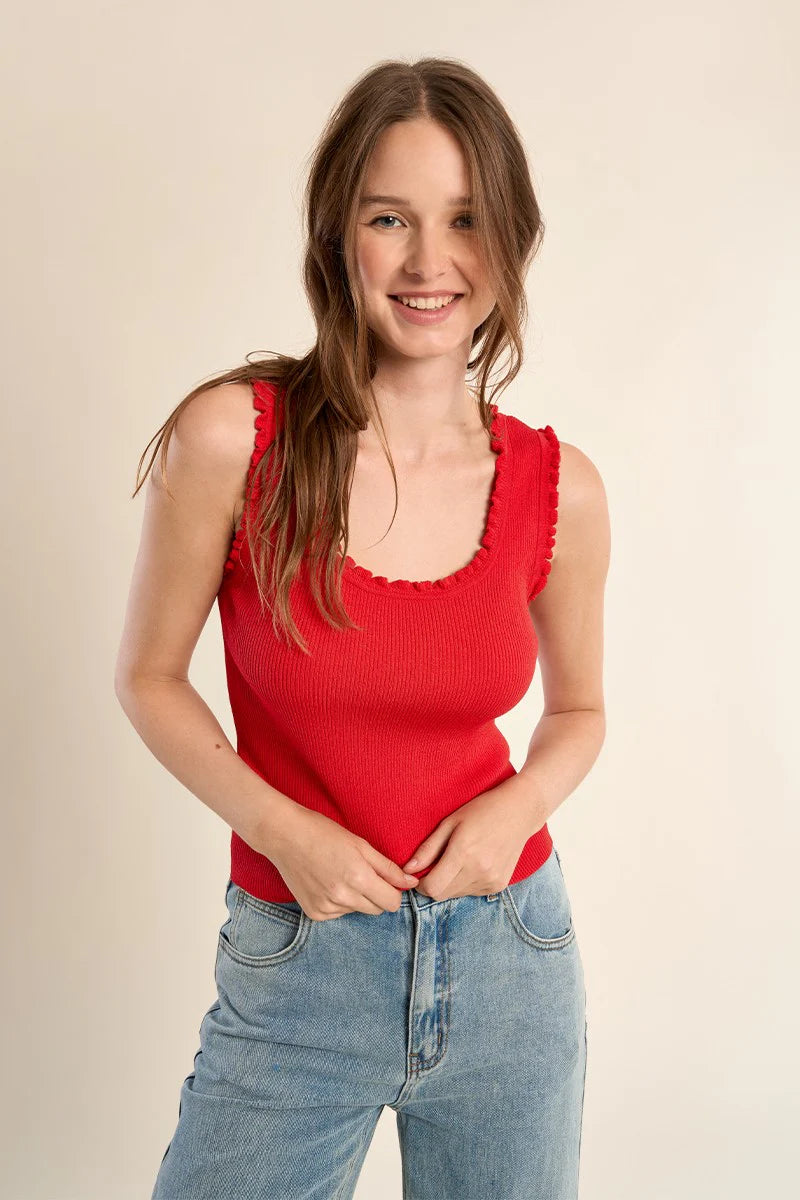 Molly Bracken Ribbed Tank Top